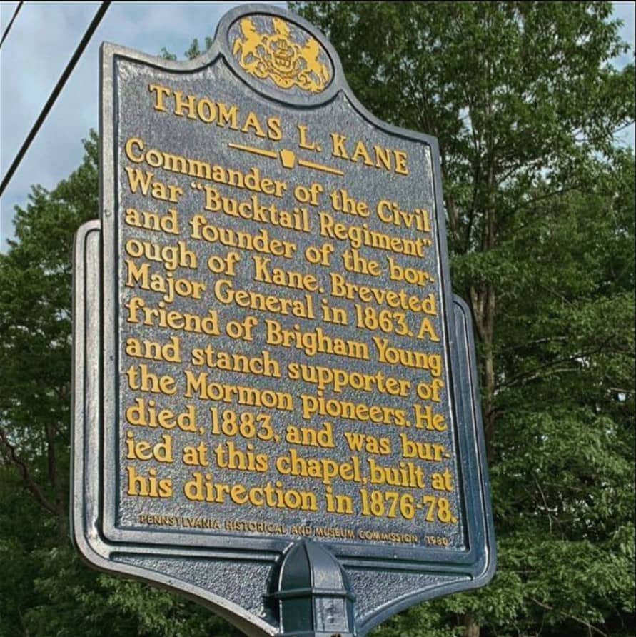 Thomas L. Kane Historical Marker