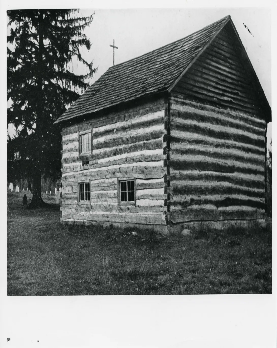 The Saint Patrick's log church The Saint Patrick's log church